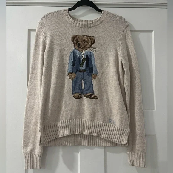 Ralph Lauren Teddy Bear Sweater - Picture 4 of 7